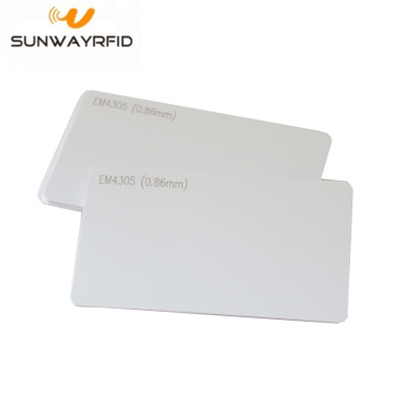 Proximity EM4305 rfid Smart Cards PVC Card