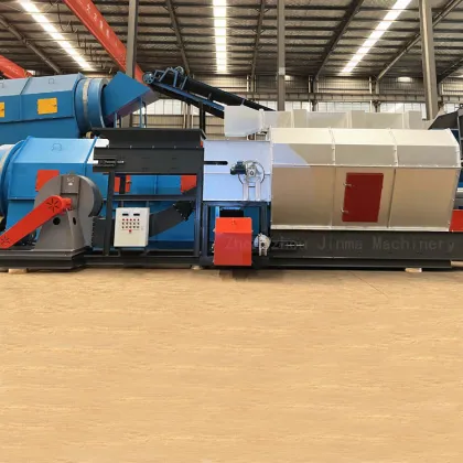 Light Material Air Drum Separator: Air Sorting Machine with Pipeline Air Blower