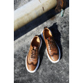 Mens Casual lace up leather Version Shoes