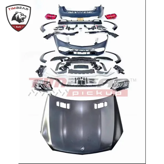 GLS63 Style ABS Plastic Body Kits for Mercedes-Benz GL X166 2012-2015