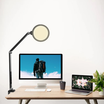 Zoombeleuchtung: Klemme Schreibtisch Licht für Videokonferenzen, Podcasts und Live -Streams