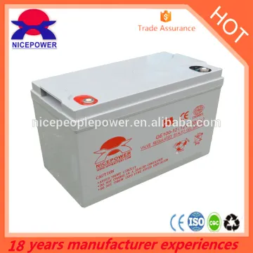 guangzhou manufacturer gel deep cycle battery AGM battery solar gel battery 12v 150 ah 12v 100ah