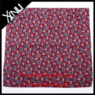 Mens Printed Silk Personalized Wholesale Handkerchief