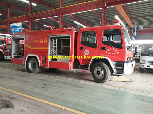 ISUZU Diecast Fire Fighting Trucks