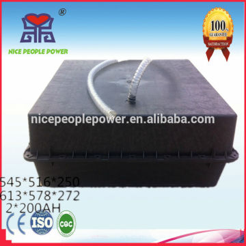 solar battery plastic Box for solar battery 24V batery 200AH with waterproof hinged