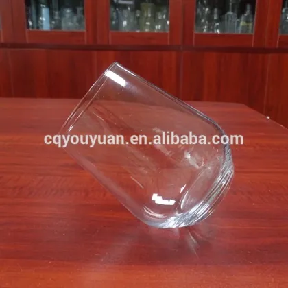 435ml (15oz) cheap promotional stemless wine cup sparkling wine glasses