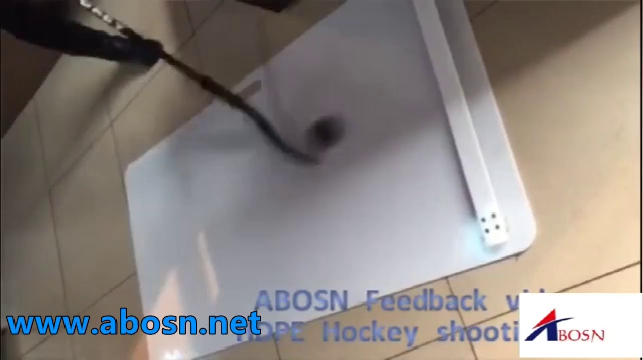Hockey Ice Shooting Pad with HDPE Sliding Board