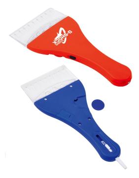 Best Car Window Squeegee with Coin & Tire Depth Gauge - YC788