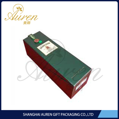 Varnishing printed SIX WINE BOTTLE PACKAGING BOX