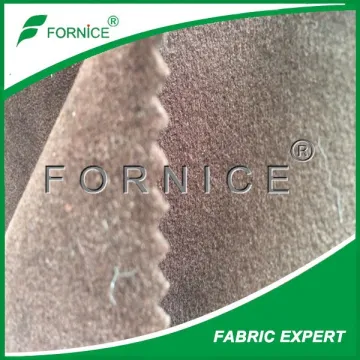 China manufacturer 100% polyester flock textiles leather for shoes