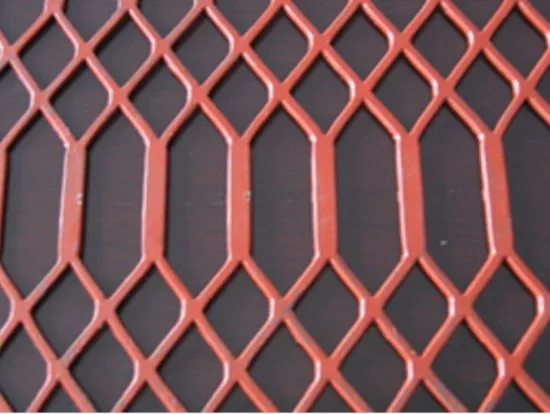 Diamond , Hexagonal Expanded Metal Wire Mesh Used For The Construction
