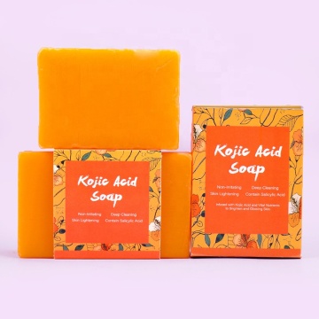 Factory Customized Logo Original Handmade Deep Cleaning Brighten Kojic Acid Soap