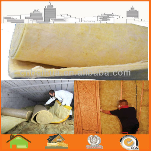 vapor barrier glass wool blankets