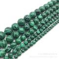 Boules de chakra malachite 16 mm pour la décoration de la maison de méditation