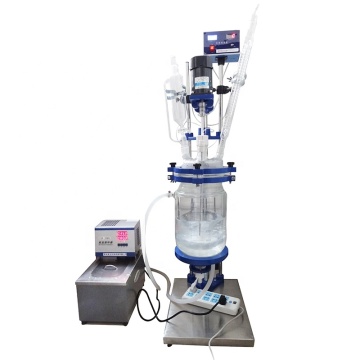 NB -3L Mini Jacketed Lab Glass Reactor για εκχύλιση - 3 λίτρα
