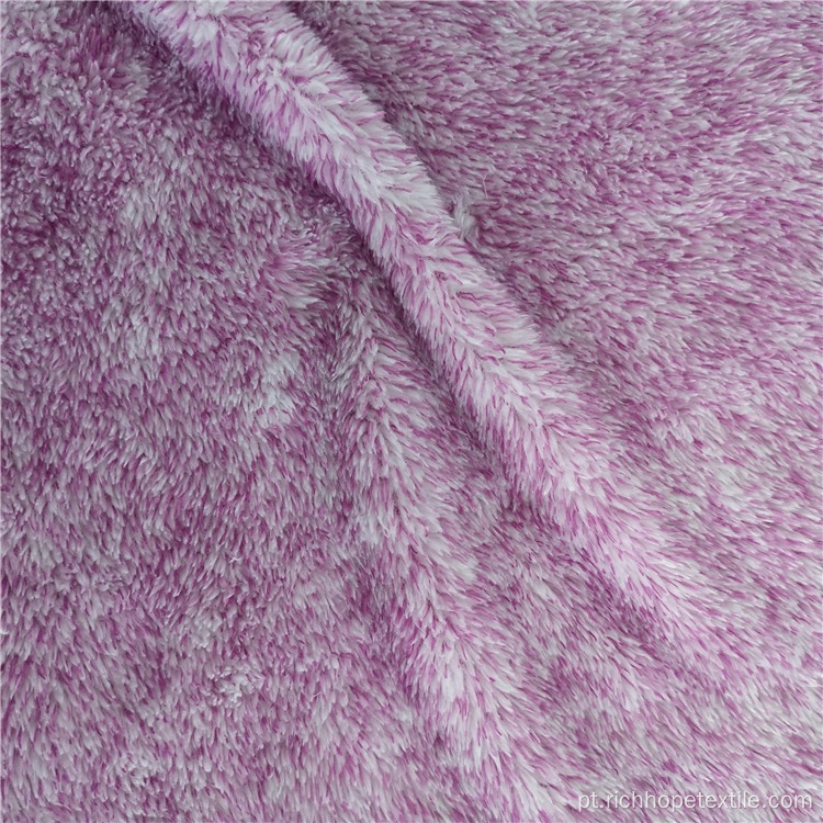 Tecido de pelúcia Arctic Velvet Fleece Long Pile