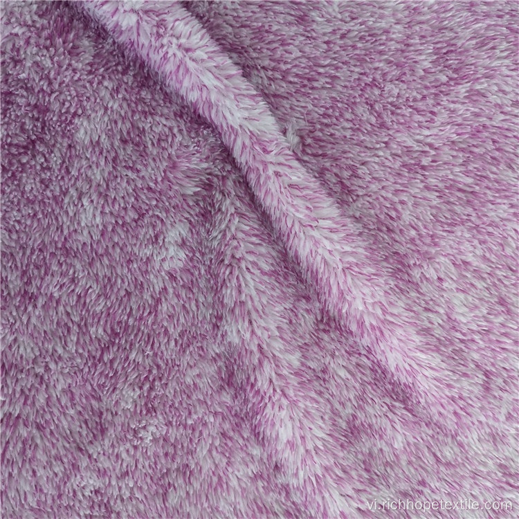 Vải nhung lông cừu Bắc Cực dài đống vải sang trọng