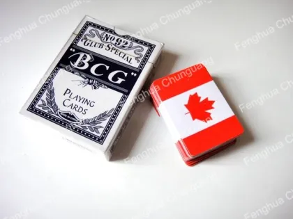plastic playing cards printed card playing cards in box