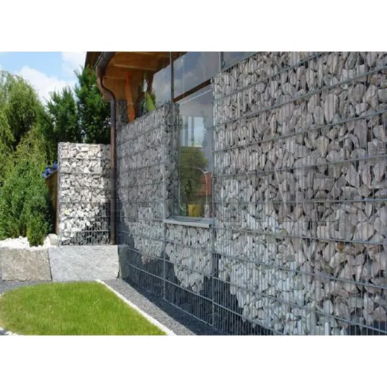 Galfan Welded Fence: Gabion Retaining Walls 200x100x50 Welded Gabion Box 2x1x0.5m Stone Wire Cage