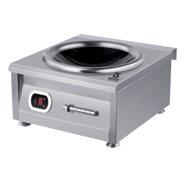 Custom Sticker OEM Commercial Induction Wok Burner 8KW