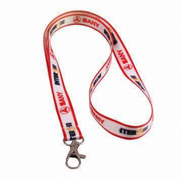 Promotional Heat-transfer Polyester Lanyards with Customized Logo