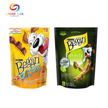 Resealable Stand Up Bags With Zipper For Nuts