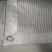 Flame retardant clear transparent greenhouse leno tarps