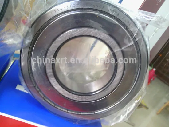 Chrome steel deep groove loose ball bearings 6314