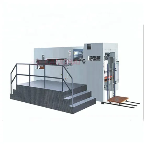 Automatic Carton Box Cardboard Flatbed Die Cutter Machine