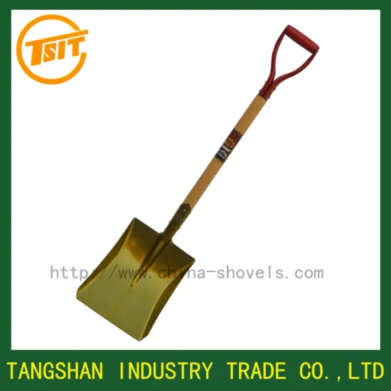 agriculture tool wooden handle garden shovel