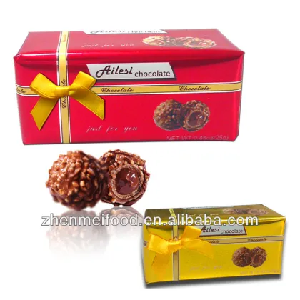 2 PCS Rectangular Choco with Outer Wrapper Gift Chocolate and Tasty Chocolate