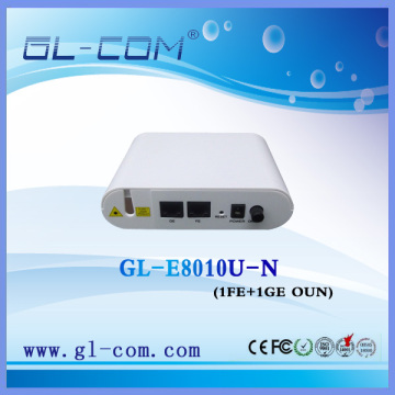 1.25G FTTH CPE ONU with 1*100Mbps+1*1000Mbps Ethernet port