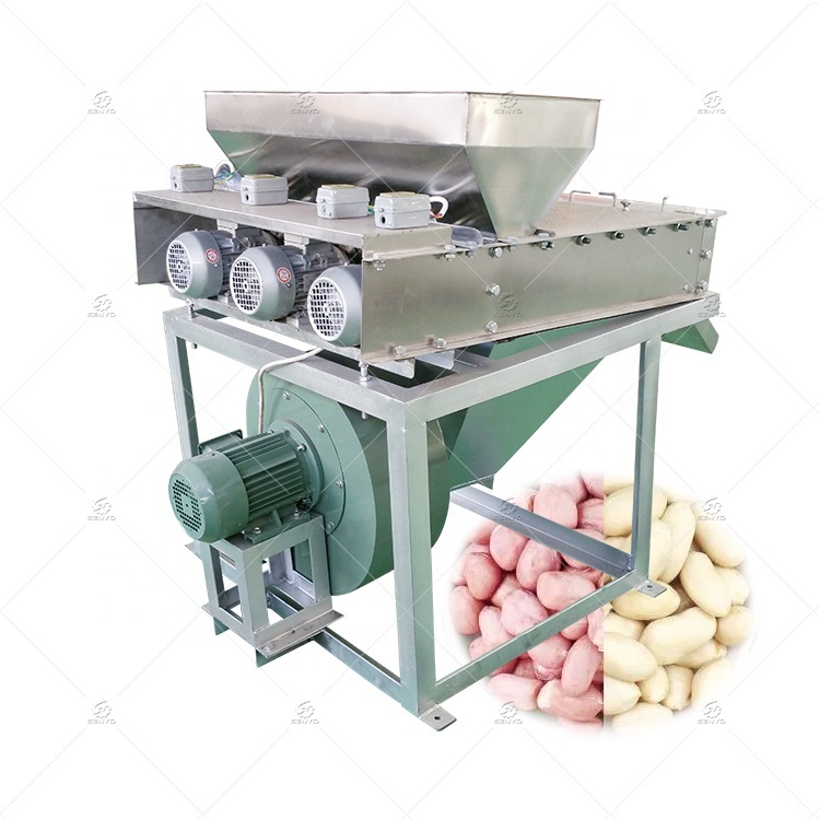 Commercial Automatic Groundnut Red Skin Peeler - Cheap Price Dry Peanut Peeling Machine