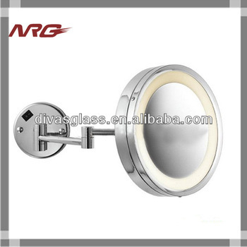 Wall mount swivel mirror