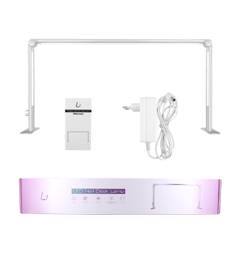 LED Nail Table Light - Adjustable Brightness for Beauty Salons