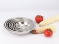 Assiette plate de vaisselle de cuisine d&#39;acier inoxydable 201