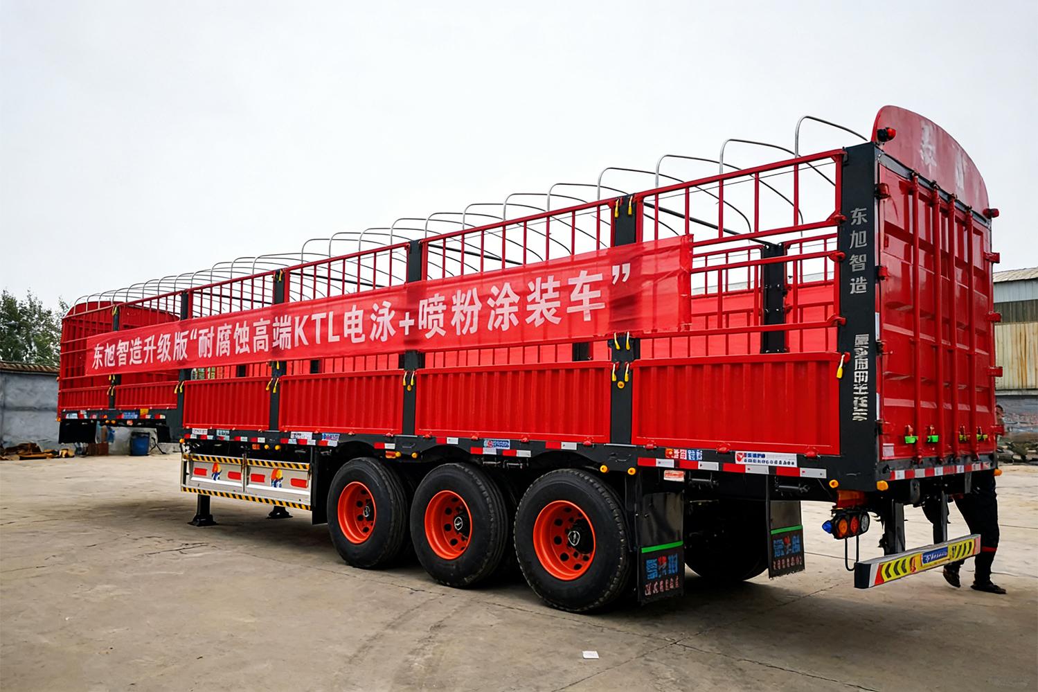 stake semi trailer