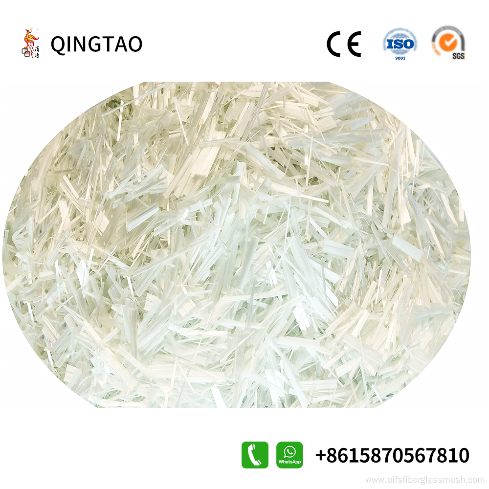 concrete fiberglass E-glass chopped strands