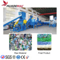 PET bottle washing and recycling line machine