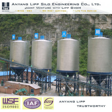 Steel Cement Silo for Batching Plant Steel Legs