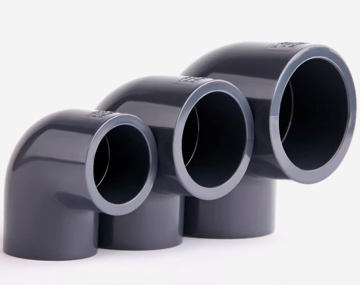 Industrial UPVC 90 Degree Elbow DIN PN16 (Up to DN400 Large Diameter)