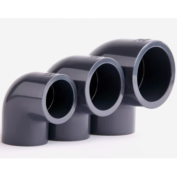 90 Derajat UPVC Elbow PN16 DIN 8063 untuk Perpipaan Industri