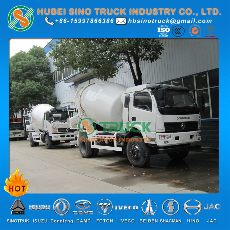 Dongfeng 3cbm Concrete Mixer Truck