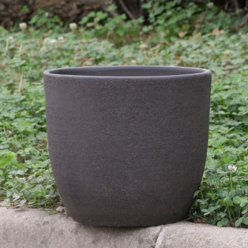 Mini Gray Clay Flowpot Flower Pots