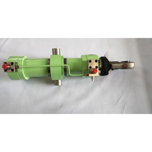 Гидравлический цилиндр с двойным штоком для тяжелых нагрузок