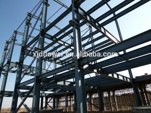 Long-term supply heavy steel structure for workshop warehouse steel frame space frame steel structure in Kazakhstan