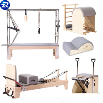 Komplette Home -Fitness -Studio -Ausrüstungsbündel: Yoga, Pilates -Reformer, Cadilac, Holzbett, Ringe, Gurte - Großhandelsoptionen verfügbar