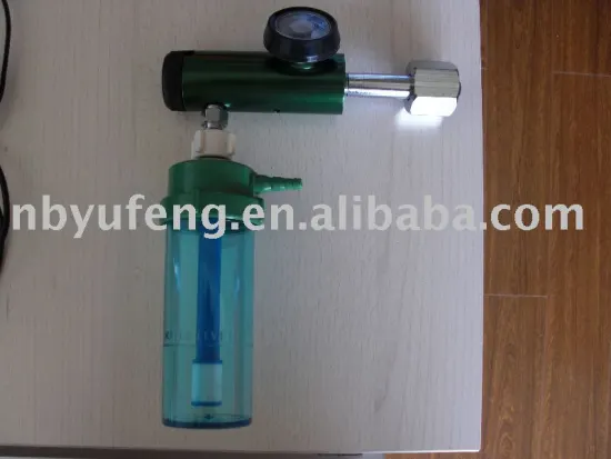 Click Type Medical Oxygen Regulator