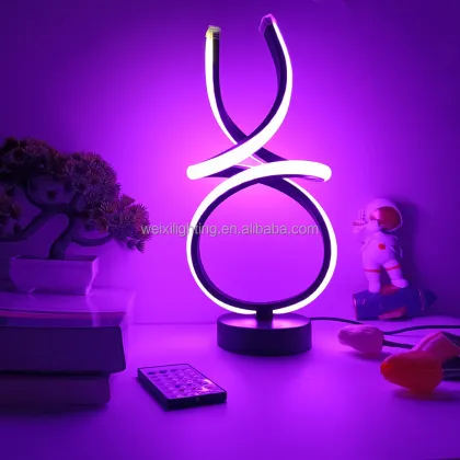 Sound Rhythm RGB Seven Color Bluetooth Desk Lamp for Live Broadcast Rooms