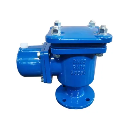 DN40-300 Double Orifice Air Valve with Multi-Functionality: Water Release and Air Management Valve with Flanged Connection